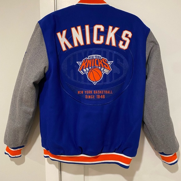 JH Design Knicks Two-Tone Reversible Wool Jacket - Picture 7 of 8